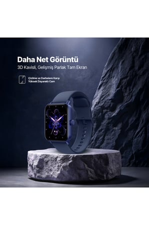 Tempus 44 mm Dikdörtgen Kasa Akıllı Saat 2S13WV1