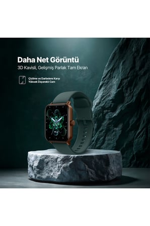 Tempus 44 mm Dikdörtgen Kasa Akıllı Saat 2S13WV1