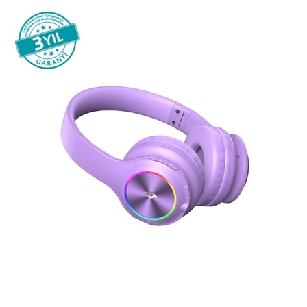 ttec SoundBuddy Funled LED Işıklı Kulaküstü Kablosuz Bluetooth Çocuk Kulaklığı