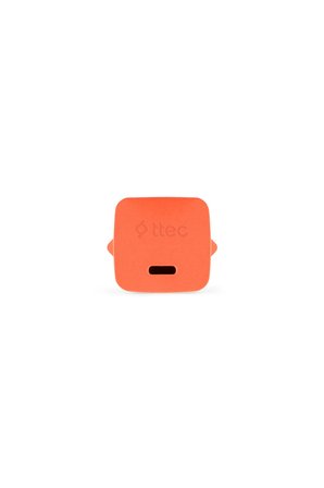 TTEC SmartCharger GAN 20W PD Seyahat Hızlı Şarj Aleti + USB-C - USB-C 3A Kablo Neon Neon Turuncu