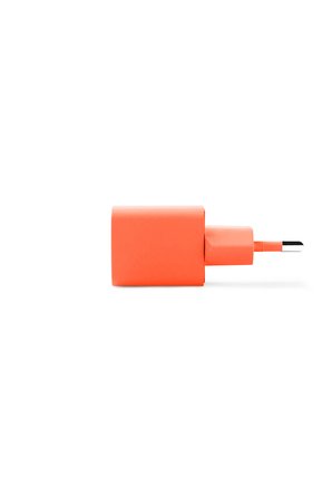 TTEC SmartCharger GAN 20W PD Seyahat Hızlı Şarj Aleti + USB-C - USB-C 3A Kablo Neon Neon Turuncu