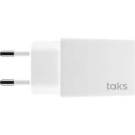 Taks 5TS01LB-D Lightning Hızlı Şarj Aleti Beyaz