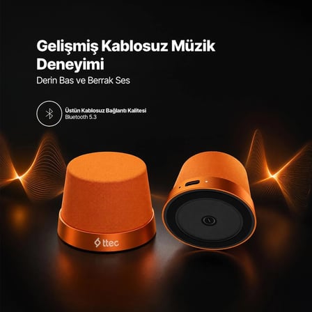 ttec Vox Mini M Magsafe Uyumlu Kablosuz Bluetooth Hoparlör Lacivert 2BH13L