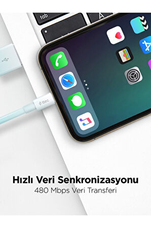 Iphone 2.4a 100cm Lightning Şarj Ve Data Kablosu