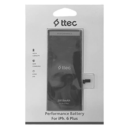 teleskop Ttec Performans Batarya iPhone 6 Plus (2915mah)