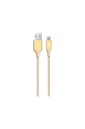 Ttec AlumiCable Micro USB Şarj Kablosu Altın