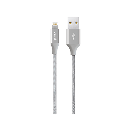 Ttec Alumicable Lightning to USB-A Cable Gri 2DK16G