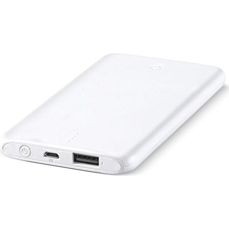 Ttec PowerSlim 5000 mAh Hızlı Şarj Powerbank Beyaz 