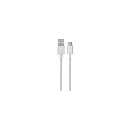 Ttec AlumiCable Type-C Şarj Kablosu Silver