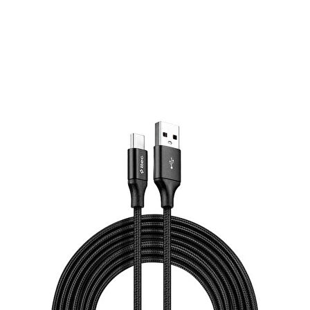 ttec AlumiCable XXL USB-A -USB-C Şarj Kablosu 3mt. 2Dk24S