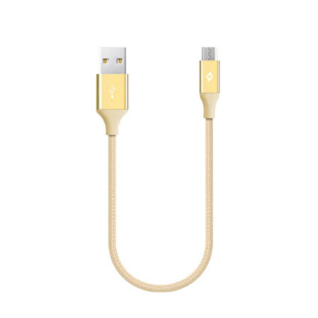 Ttec AlumiCable Mini Micro USB Şarj Kablo Altın 30cm 2DK25A