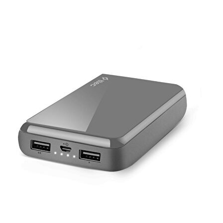 Ttec ReCharger Gri 10.000mAh Taşınabilir Şarj Aleti Powerbank - 2BB156GR