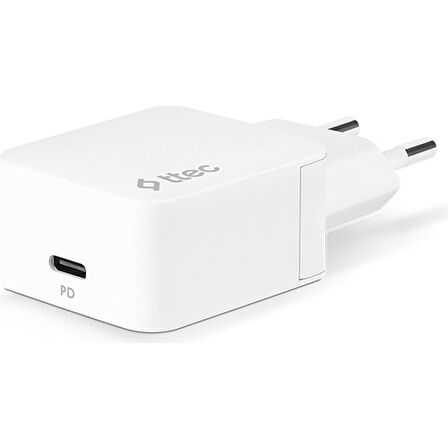 Ttec Quantum Pd Apple Mfi Lisanslı 20W Seyahat ve Araç Şarj Aleti + Type-C/lightning Kablo (Apple Uyumludur.)