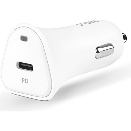 Ttec Quantum Pd Apple Mfi Lisanslı 20W Seyahat ve Araç Şarj Aleti + Type-C/lightning Kablo (Apple Uyumludur.)