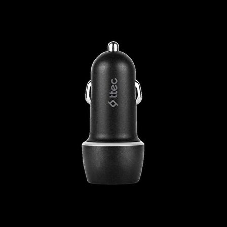 TTEC ARAÇ ŞARJ ALETİ + TYPE-CKABLO SİYAH 2CKS20CS