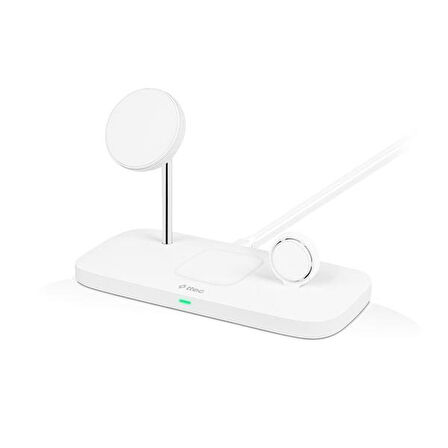 Ttec 2KS32B AirCharger Trio Up MagSafe Uyumlu 3ü 1 Arada iPhone + Apple Watch + AirPods Kablosuz Şarj Standı