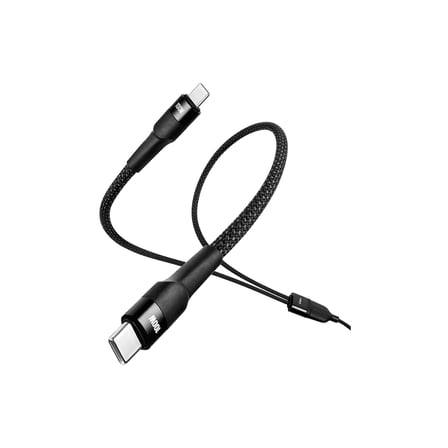 ttec AlumiCable Duo USB-C – 2* USB-C 100W 150cm Hızlı Şarj Kablosu