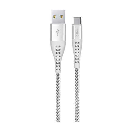 Ttec ExtremeCable Ekstra Dayanıklı Type C Şarj Kablosu 150cm Gümüş