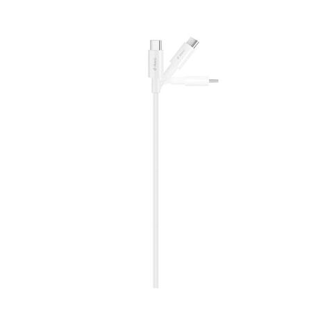 Ttec Type-C to Type-C 200cm 65W PD/QC Hızlı Şarj/Data Kablosu 2DK45B Beyaz
