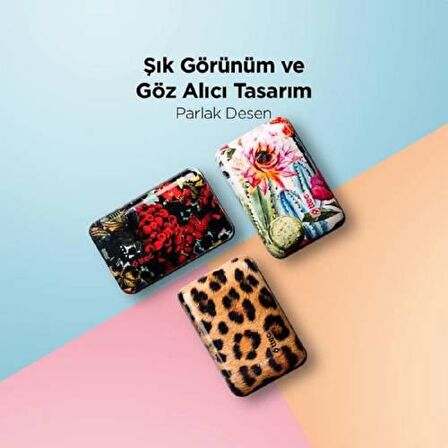 Ttec ArtPower 10000 mAh Hızlı Şarj Powerbank Leopar 