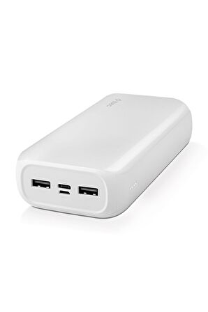 Ttec ReCharger 30000 mAh Hızlı Şarj Powerbank Beyaz 