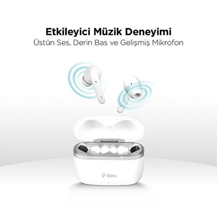 ttec AirBeat Move TWS Bluetooth 5.0 Kablosuz Kulaklık