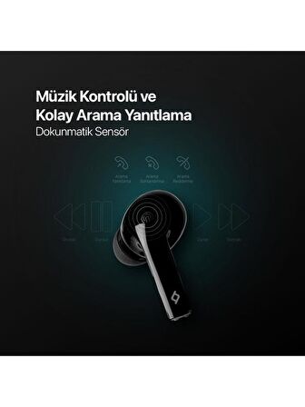 ttec AirBeat Plus TWS Bluetooth 5.1 IPX6 Dereceli Kablosuz Kulaklık