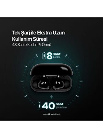 ttec AirBeat Plus TWS Bluetooth 5.1 IPX6 Dereceli Kablosuz Kulaklık