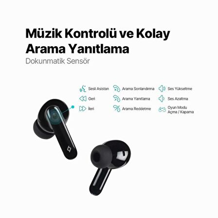 ttec AirBeat On Gerçek Kablosuz TWS Bluetooth Kulaklık