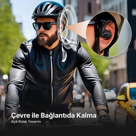 ttec SoundFlow OWS Kablosuz Bluetooth Kulaklık Beyaz 2KM156B