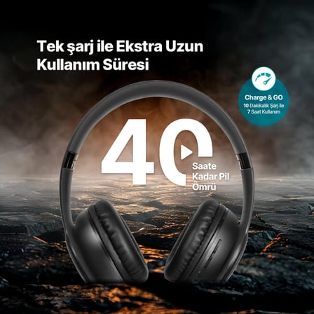 ttec SoundLife On Kulaküstü Kablosuz Bluetooth Kulaklık Lacivert 2KM157L 