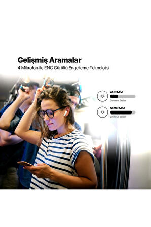 Ttec AirBeat Pro ANC Gerçek Kablosuz TWS Bluetooth Kulaklık 2KM154