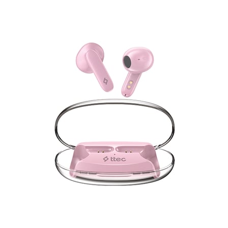 ttec AirBeat Glace Gerçek Kablosuz TWS Bluetooth Kulaklık Pembe 2KM170PP 