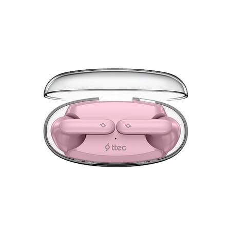 ttec AirBeat Glace Gerçek Kablosuz TWS Bluetooth Kulaklık Pembe 2KM170PP 