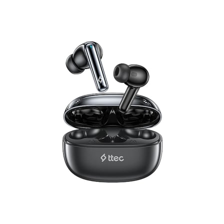 ttec AirBeat Pro Gerçek Kablosuz TWS Bluetooth Kulaklık Siyah Parlak 2KM161SP