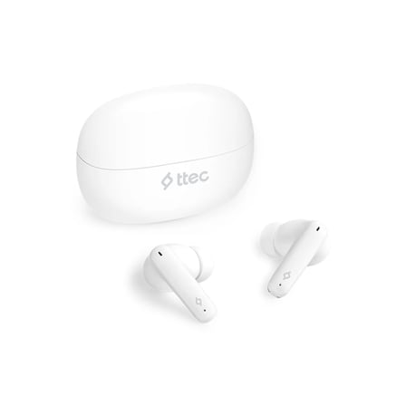 ttec AirBeat Pro Gerçek Kablosuz TWS Bluetooth Kulaklık Beyaz 2KM161B