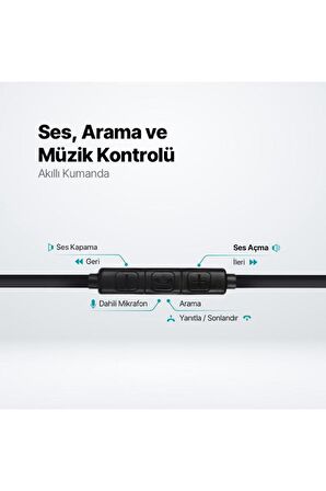 Pop 2 USB-C Stereo Mikrofonlu Kulakiçi Kulaklık