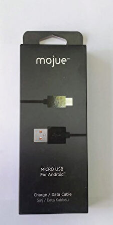 Mojue 3DK33S Siyah 100 cm Micro USB Şarj Kablosu