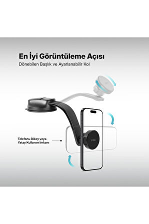 EasyDash Pro Araç İçi Telefon Tutucu 2TT39