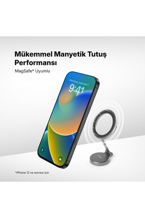 TTEC EasyDash Pro M MagSafe Uyumlu Araç içi Telefon Tutucu 2TT41 melodi