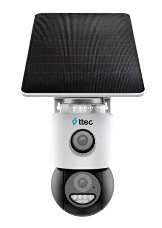 TTEC SLR-3320S-MH/SL-4G 6MP 4mm Sabit Lensli IP 4G SOLAR KAMERA