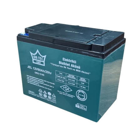 Ortec 12V 80 Ah Jel Motor Aküsü 2026  Üreti̇M