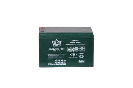 ORTEC 12V 14 AH 6-DZM-14 JEL MOTORSİKLET AKÜSÜ