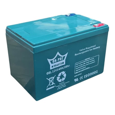 ORTEC 12V 14 AH 4'LÜ SET JEL MOTOSİKLET AKÜSÜ 2026 ÜRETİM VOLTA VSM VSC AKÜSÜ 