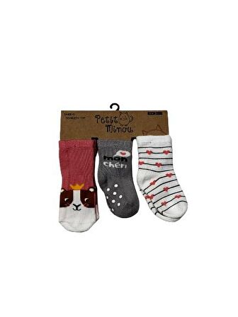 Step 3Lü Moncheri Soket Çorap 2162 Karışık Renkli