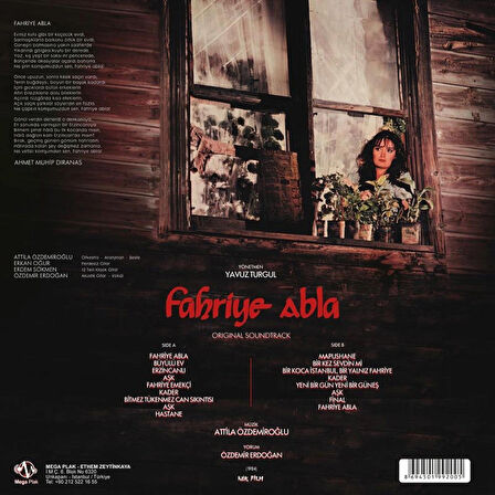 Atilla Özdemiroğlu, Özdemir Erdoğan - Fahriye Abla (Film Müziği - Kırmızı Plak) / Plak