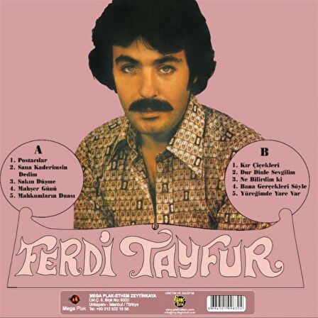 Ferdi Tayfur - Postacılar   (Plak)  