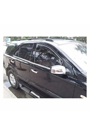Kia Sorento Uyumlu Krom Cam Çıtası 4 Prç 2002-2009 Arası P.çelik