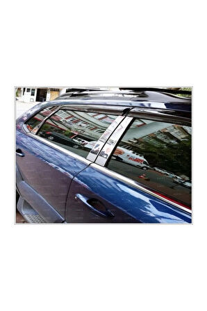 Kia Sportage Krom Cam Çıtası 4 Prç. 2004 - 2010 Paslanmaz Çelik