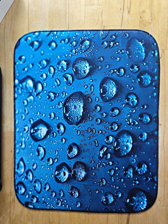 SGE TEKNOLOJİ 55X45 CM SU DAMLASI KAYDIRMAZ TABAN SPEED YÜZEY OYUNCU MOUSE PAD GAMİNG PAD